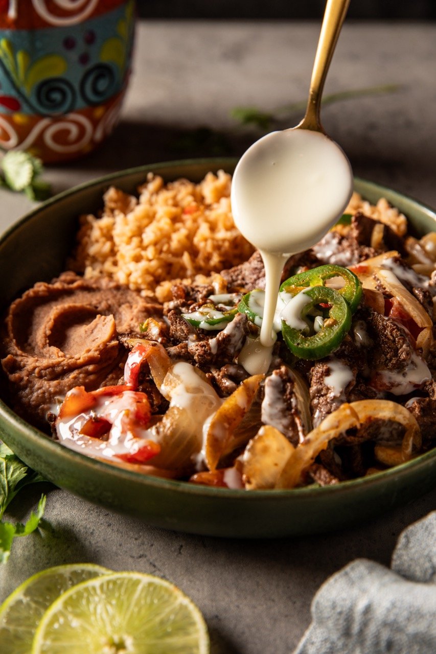 Bistec a la Mexicana at Mr Cactus Mexican Kitchen in Easley, SC