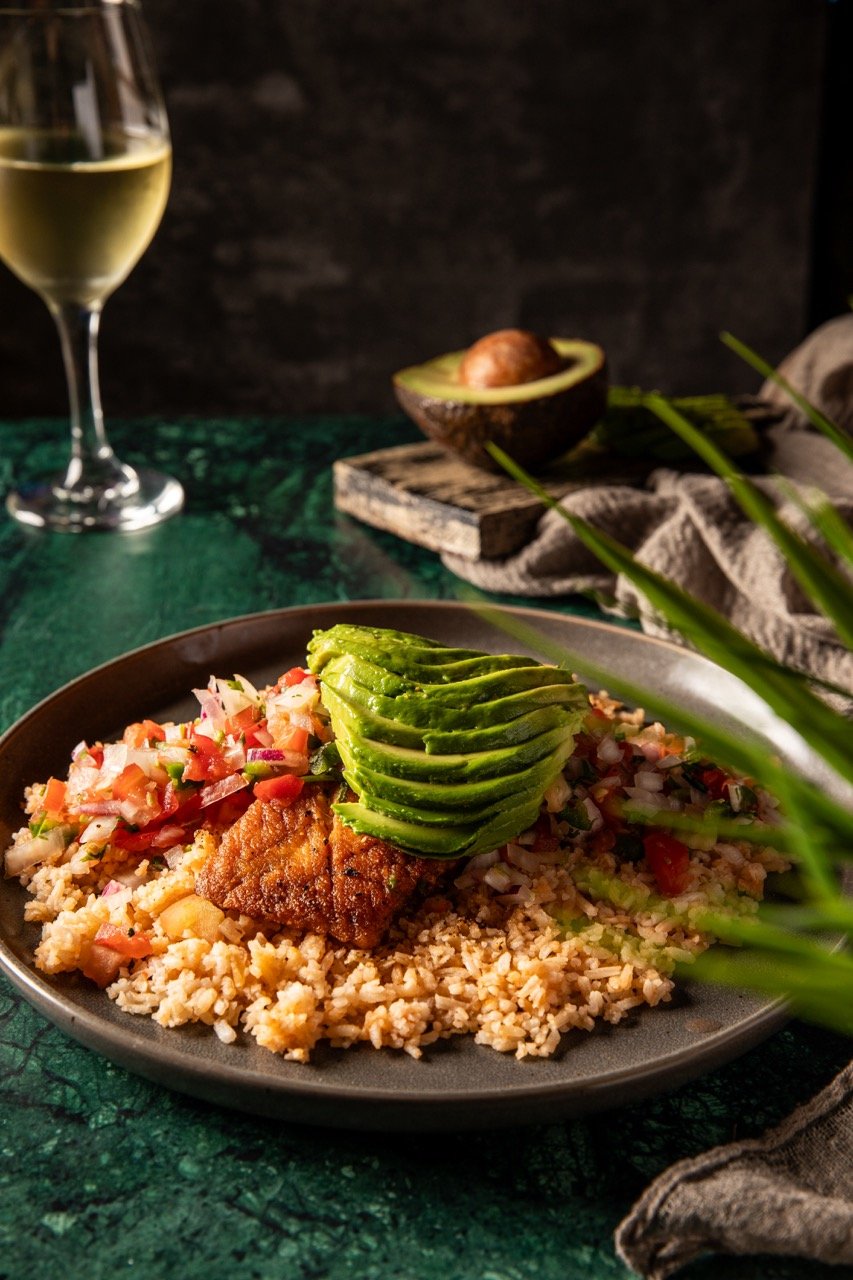 Salmon a la Mexicana at Mr Cactus Mexican Kitchen in Easley, SC